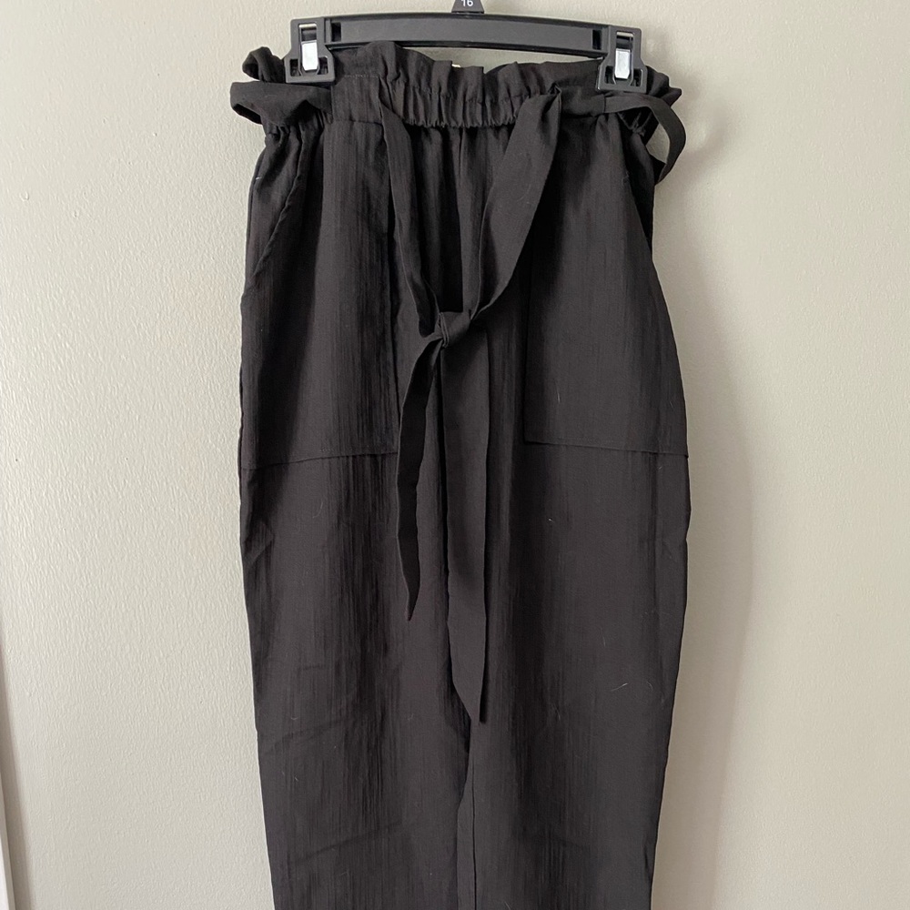 Linen dress pants